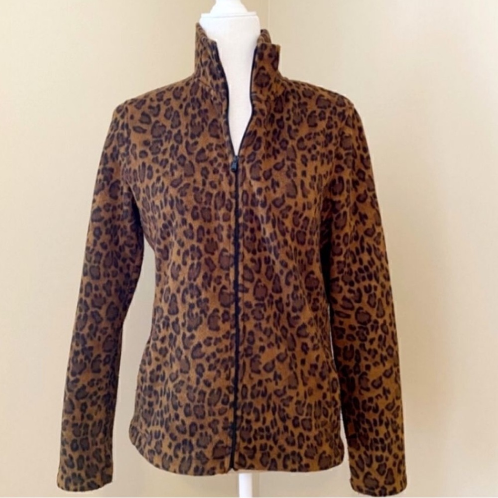 Ralph Lauren Leopard Fleece Jacket